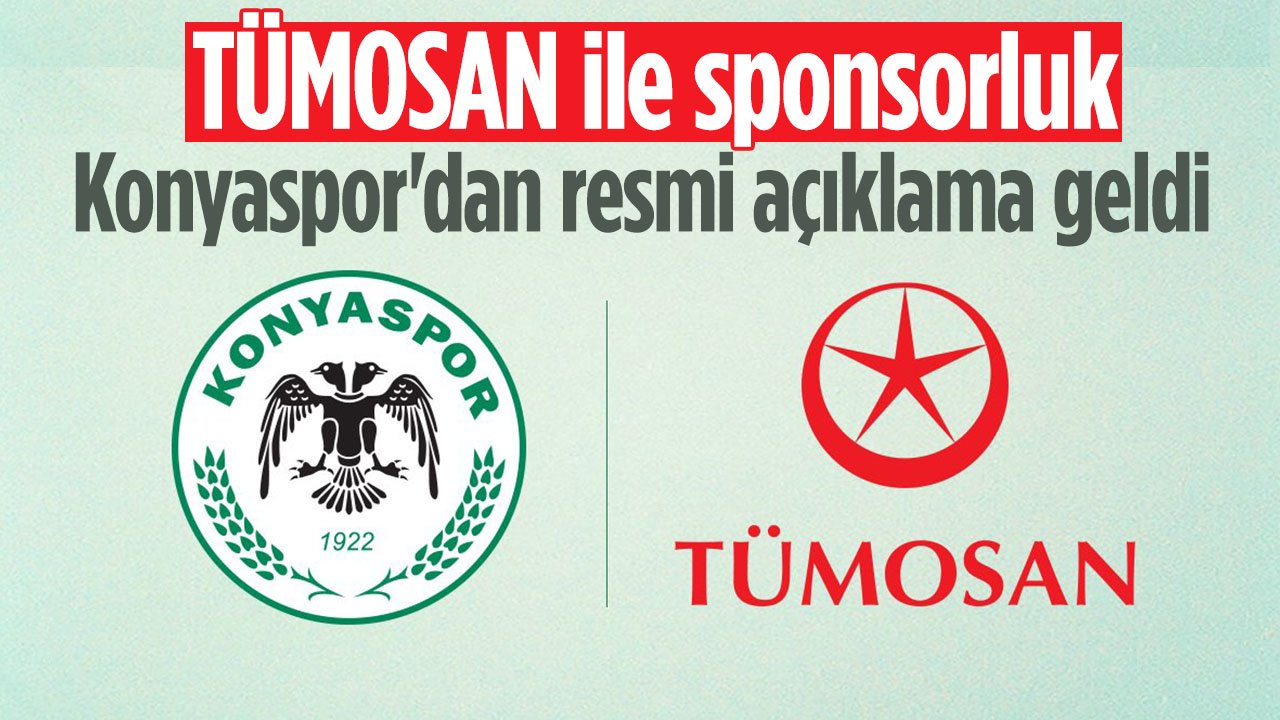 Konyaspor resmi açıklamayla duyurdu: TÜMOSAN forma ve isim sponsoru oldu