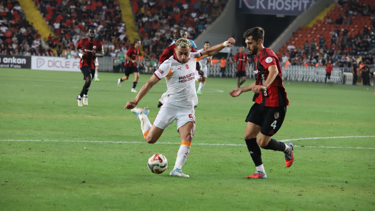 Son şampiyon sezonu 3 puanla açtı: Gaziantep FK 0-3 Galatasaray