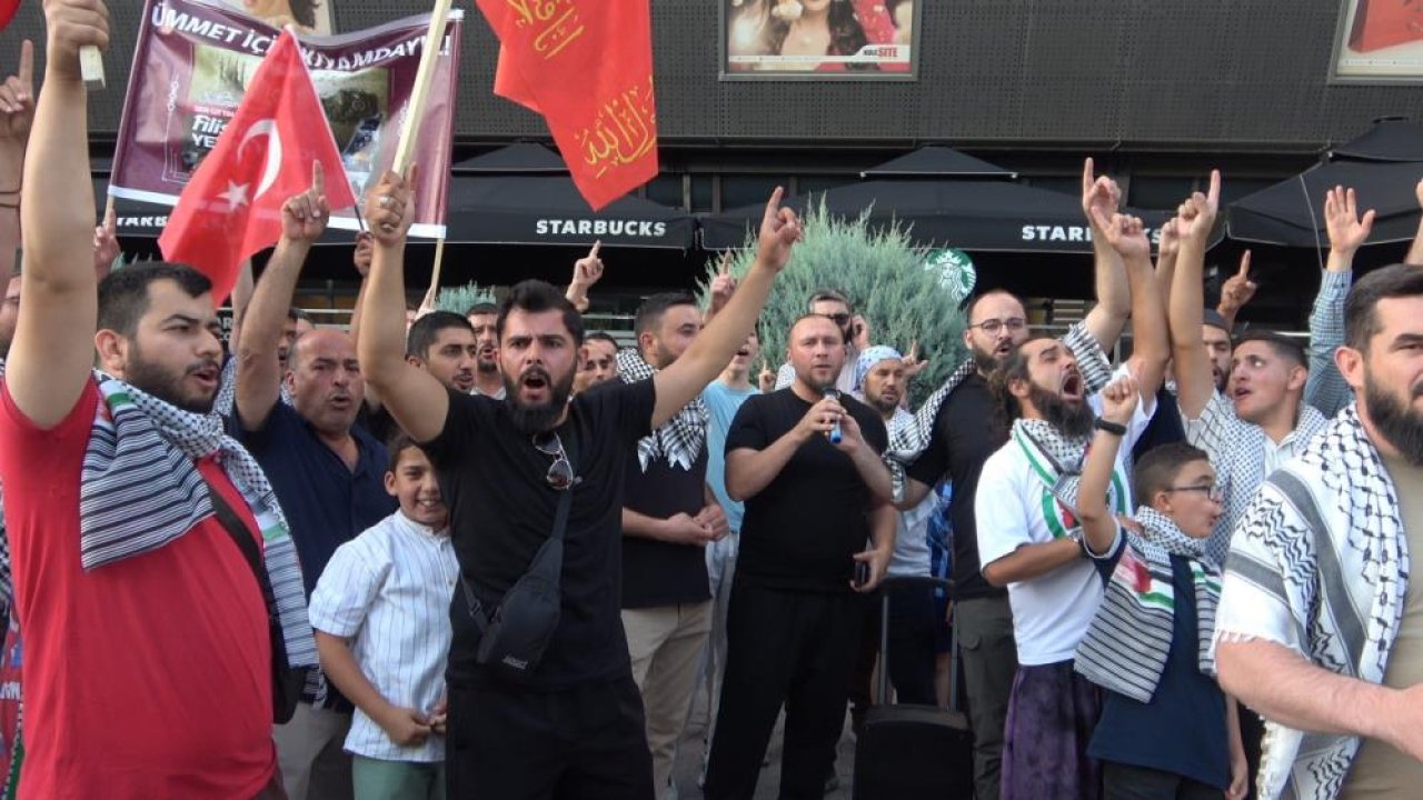 Konya'dan İsrail'e protesto! "Artık söz değil, adım bekliyoruz"