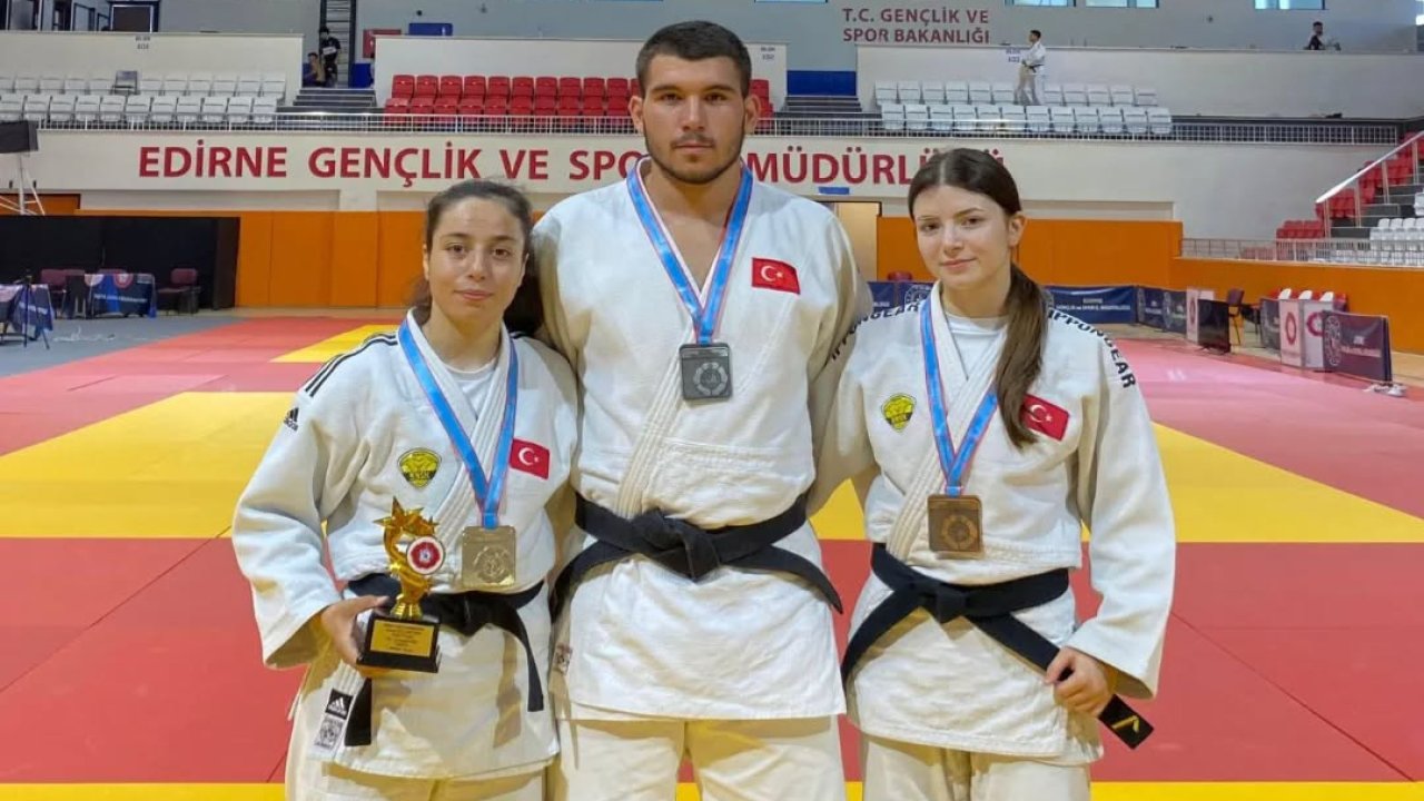 Konya BBSK judocuları Balkan Şampiyonası’ndan 3 madalya ile döndü