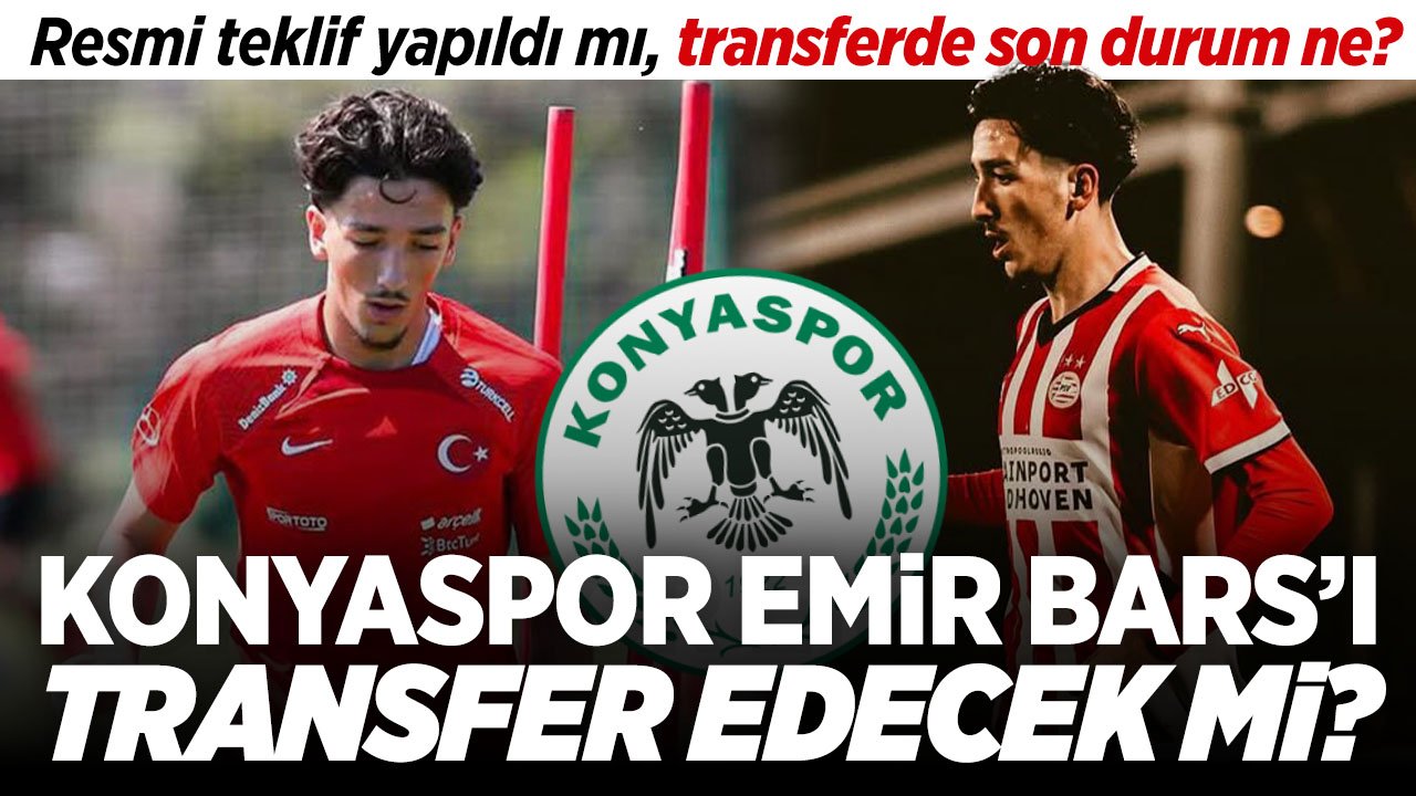 Konyaspor genç ismi transfer ediyor! Emir Bars transferinde sona gelindi