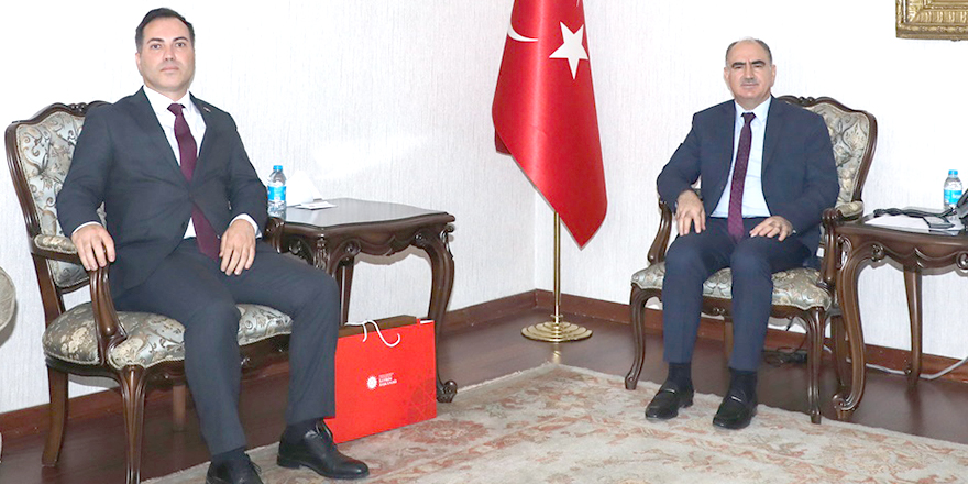 Taner Taşkıran'dan Konya Valisi Vahdettin Özkan'a Ziyaret