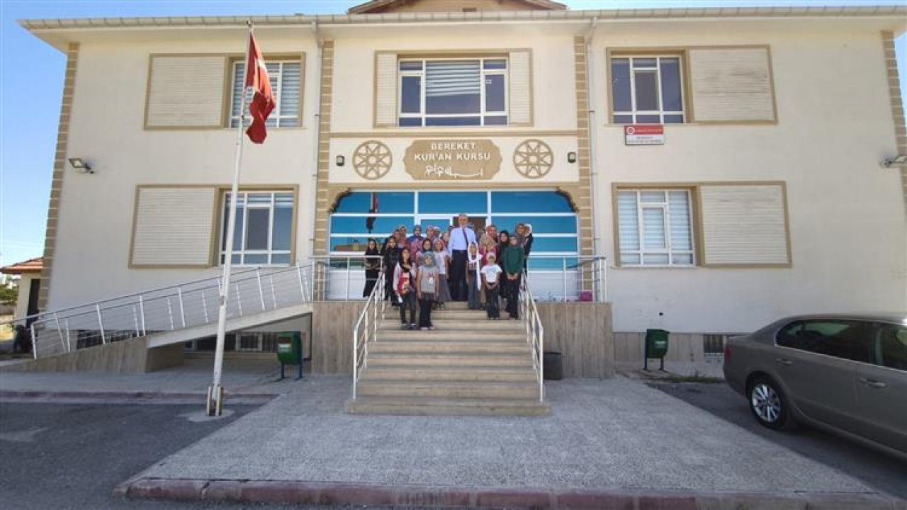 Karatay Müftüsü Halil Taş’tan Kur’an kursu ziyareti!