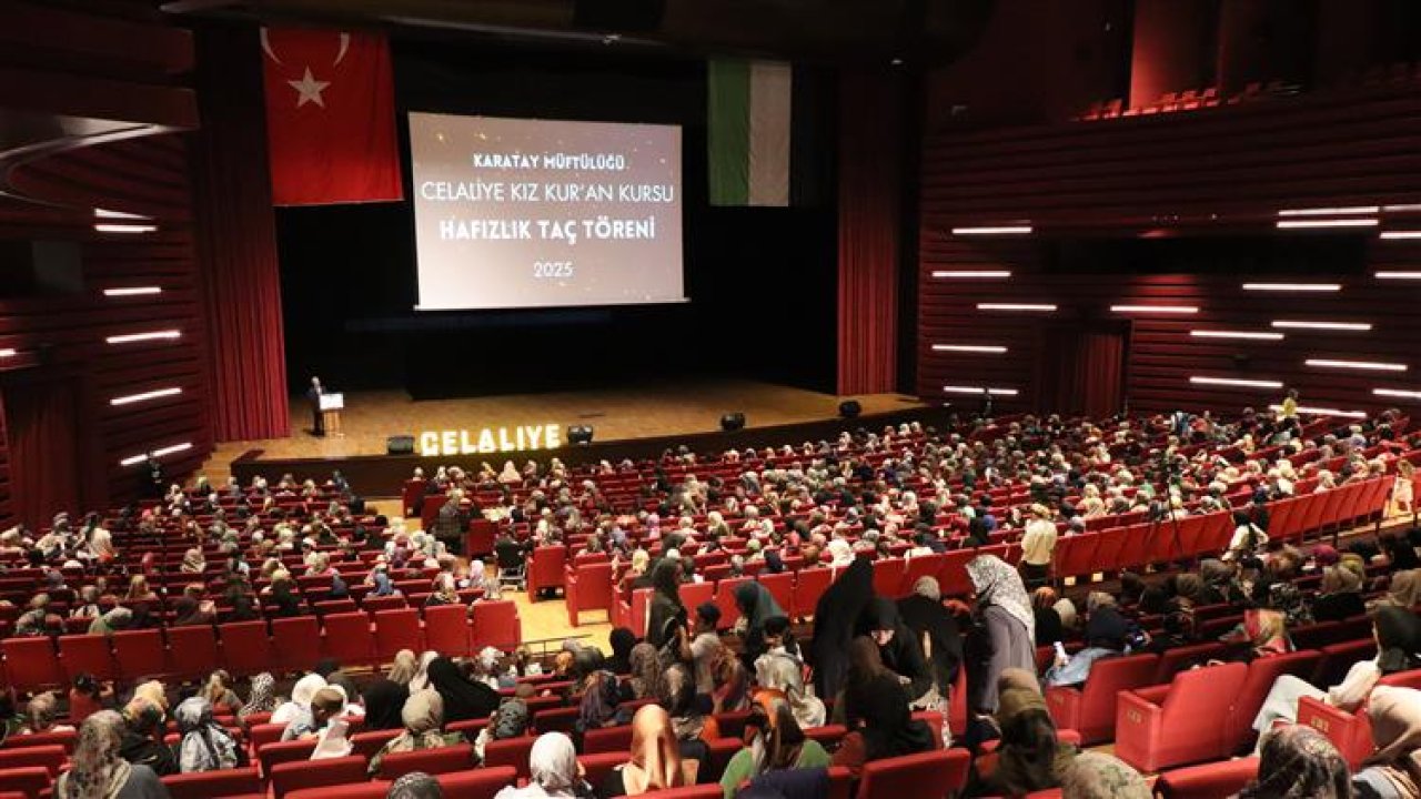 Konya'da 29 Hafize taçlandı!