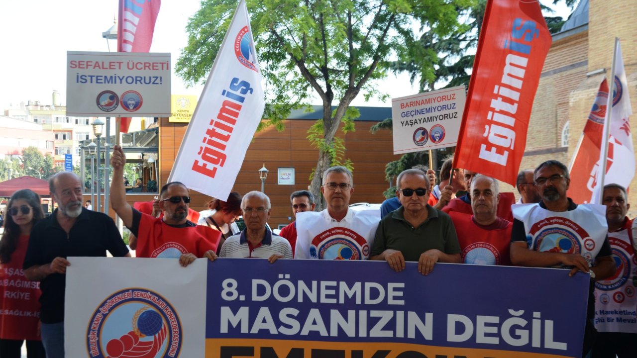 Ertuğrul: Günümüz şartlarında geçinebileceğimiz bir ücret talep ediyoruz