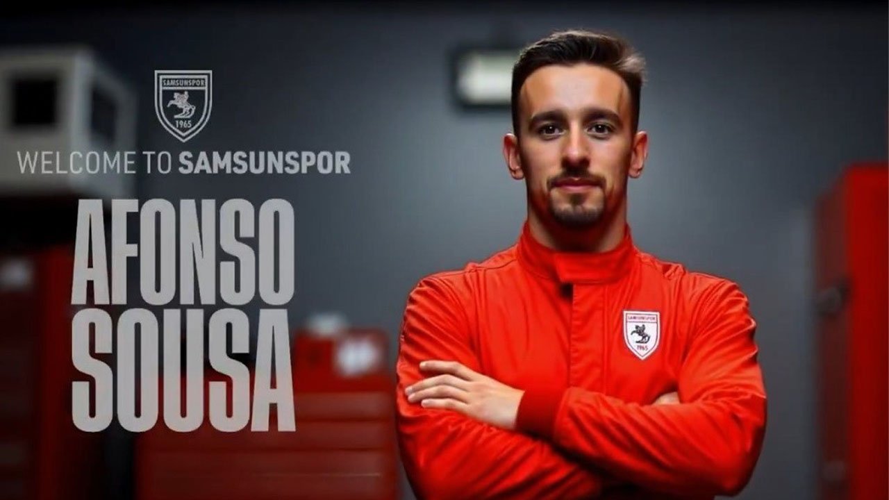 Samsunspor'dan yeni transfer! Afonso Sousa’yı kadrosuna kattı