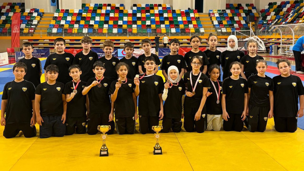 Konyalı minik judocular Çankırı’dan 6 madalya ile döndü: Takım ikinciliği gururu