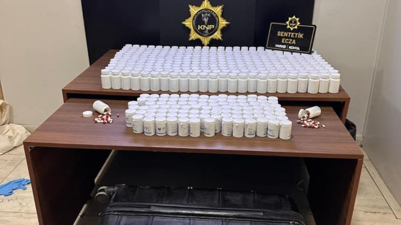 Konya Emniyetinin narkotik operasyonlarında 74 kişi tutuklandı