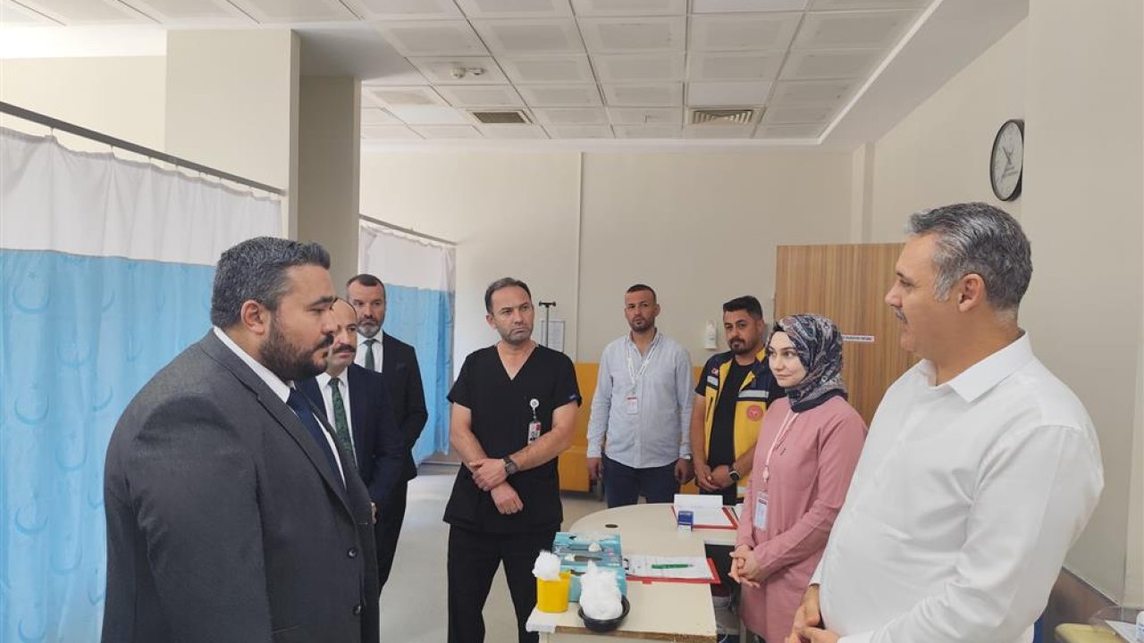 İl Sağlık Müdürü Yavuz, Karapınar’da!