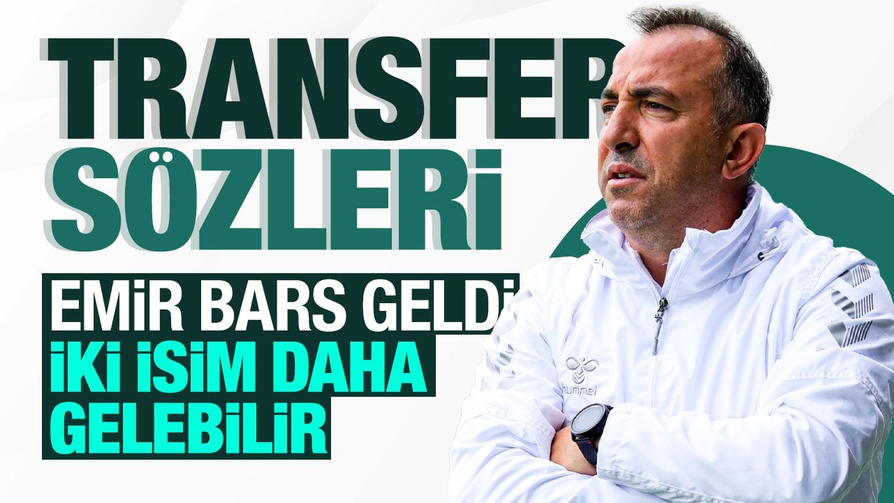 Konyaspor'da Recep Uçar transfer müjdesi verdi