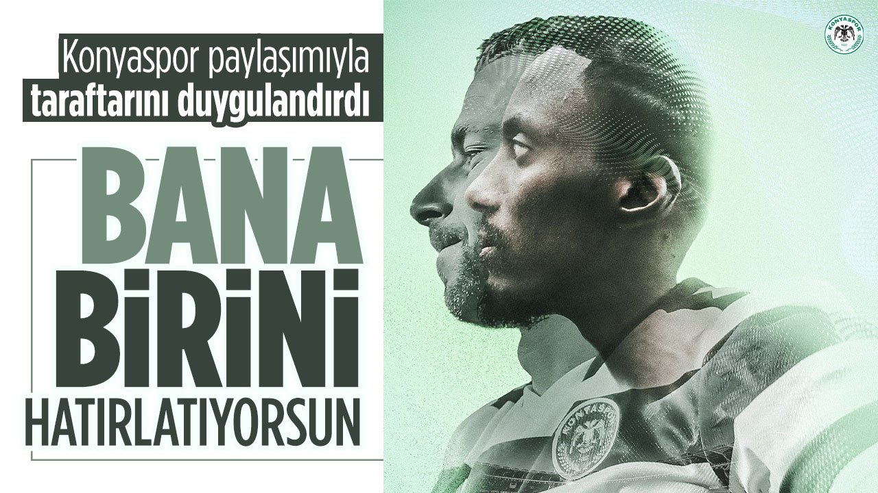 Konyaspor taraftarını duygulandırdı! Skubic göndermesi: "Bana birini hatırlatıyorsun"
