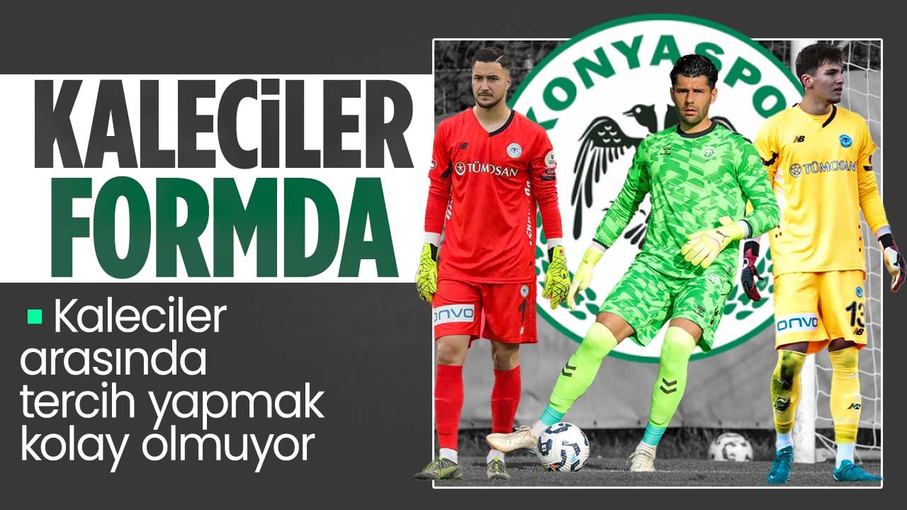 Konyaspor'un kalecileri formda! Recep Uçar'dan açıklama