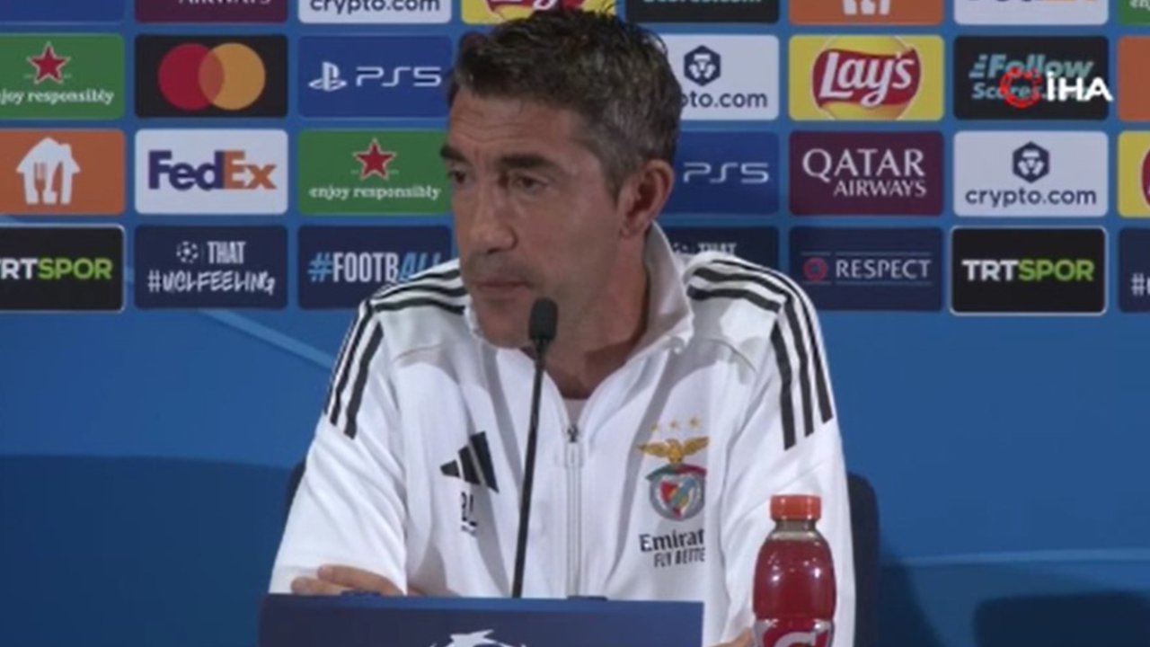 Benfica Teknik Direktörü Bruno Lage: Tur yüzde 50-50