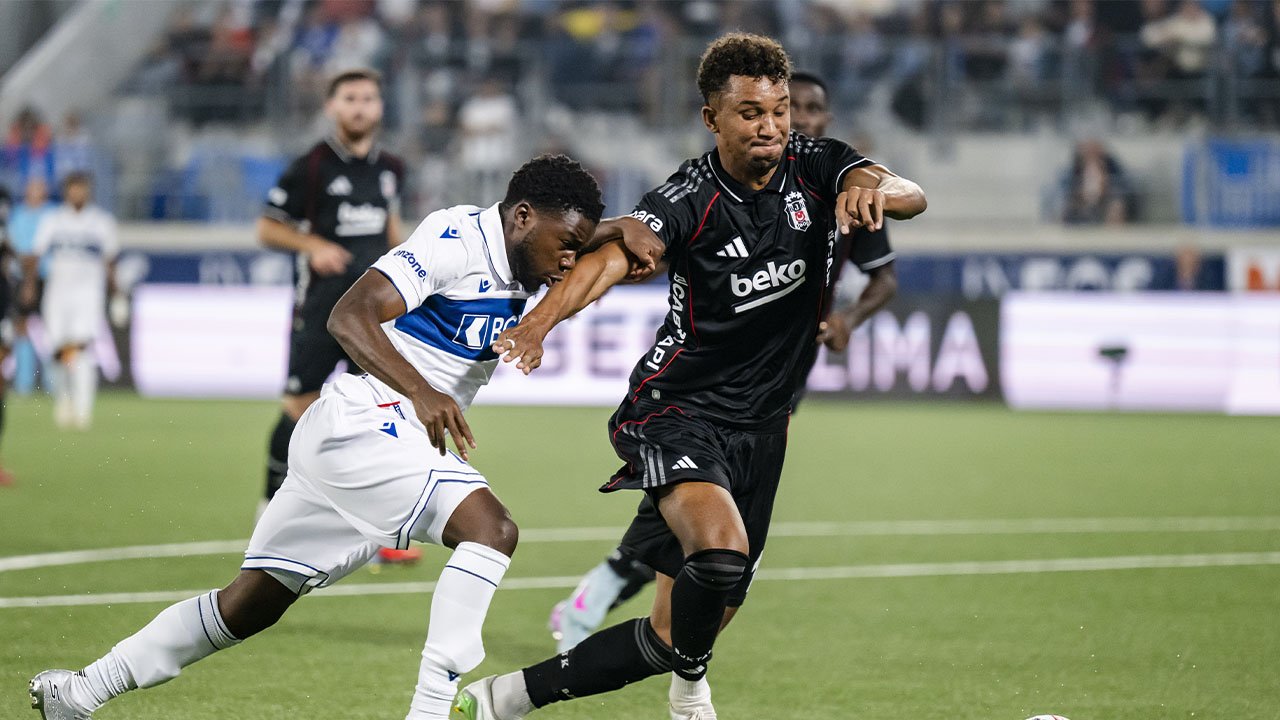 Beşiktaş turu İstanbul'a bıraktı! Lausanne Sport ile 1-1 berabere kaldı