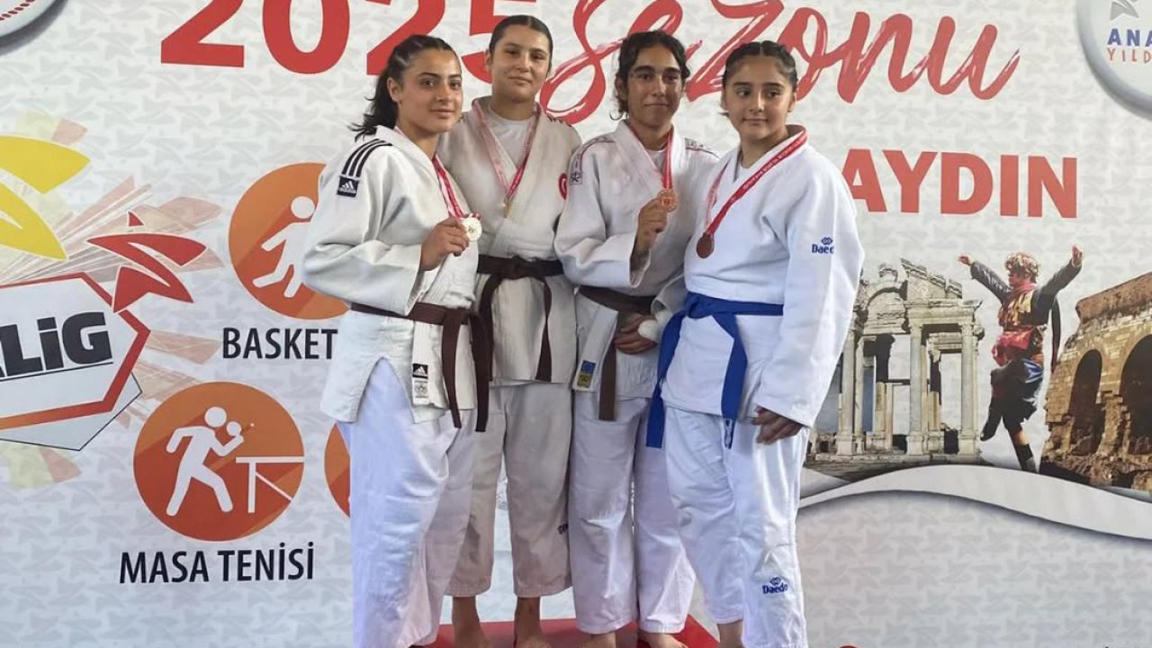 Konya’nın judocularından Türkiye finalinde çifte madalya