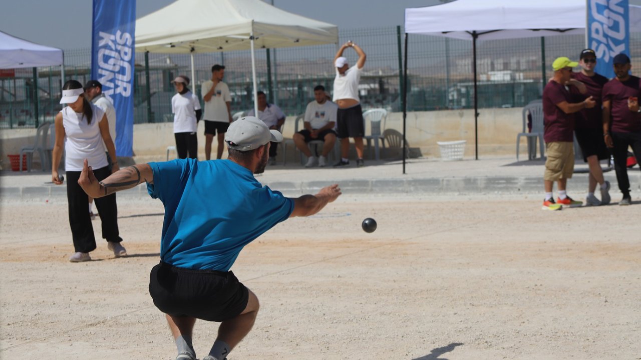 Konya’da Bocce Rüzgârı: 7 ülkeden 108 sporcu aynı sahada