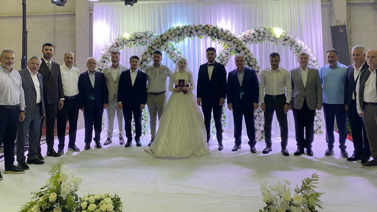 Ceren ile Mehmet’e mutluluklar! Konya’da muhteşem düğünle evlendiler