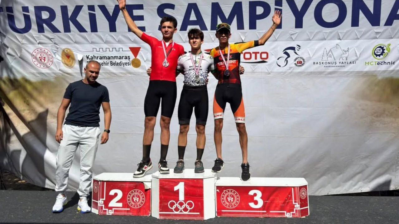 Konyalı pedalcılar Kahramanmaraş’tan madalyayla döndü