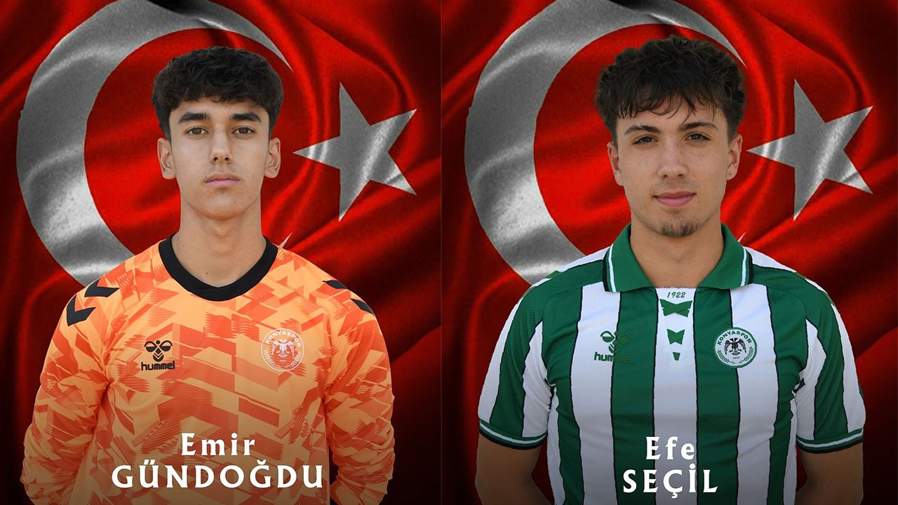 Konyaspor'da iki genç isme milli davet