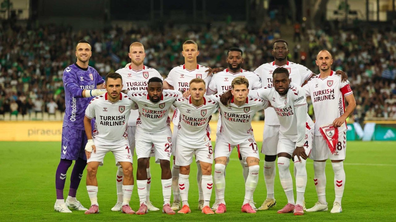 Samsunspor 27 yıl aradan sonra sahasında ilk Avrupa maçına çıkıyor