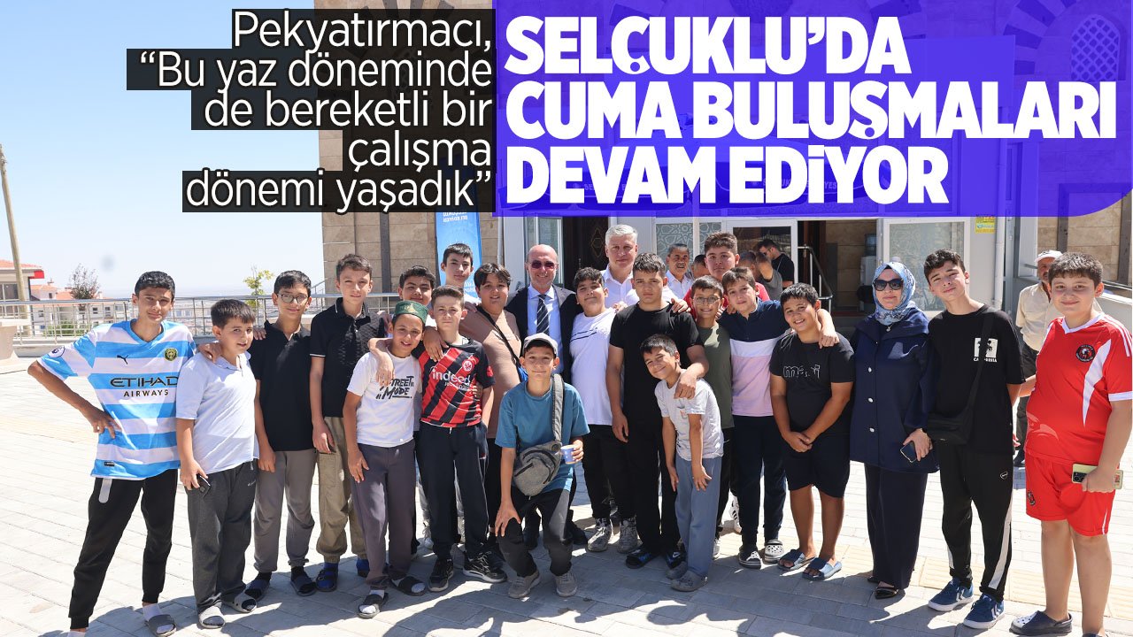 Ahmet Pekyatırmacı: “Bu yaz döneminde de bereketli bir çalışma dönemi yaşadık”