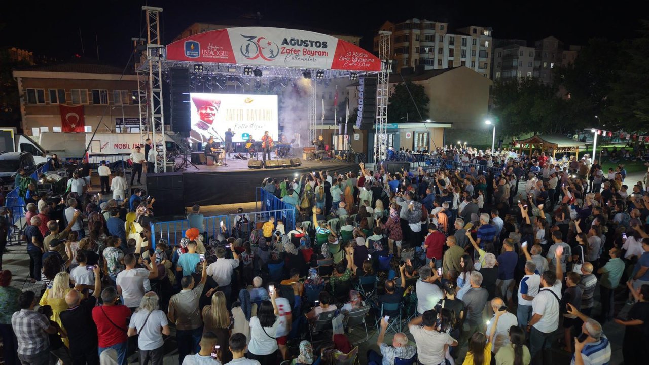 Seydişehir'de 30 Ağustos Zafer Bayramı coşkuyla kutlanıyor