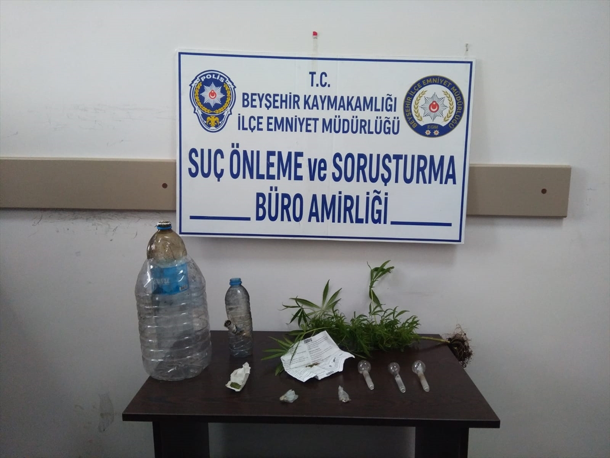 Konya'da Uyuşturucu Operasyonunda 2 Şüpheli Yakalandı