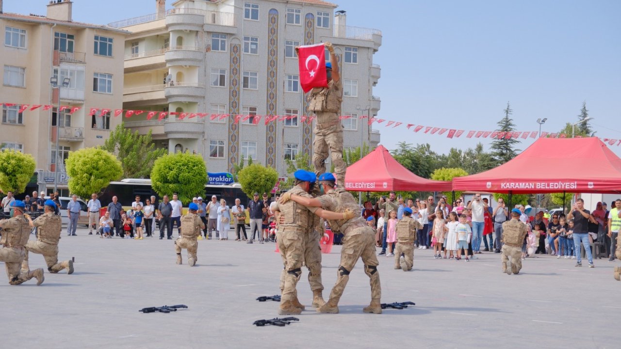 Karaman'da 30 Ağustos coşkusu
