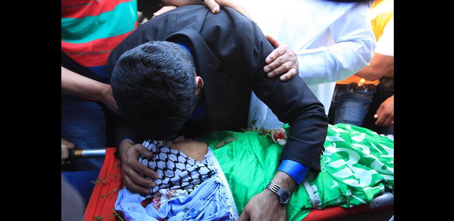 İsrail askerlerinin öldürdüğü Filistinli çocuk defnedildi