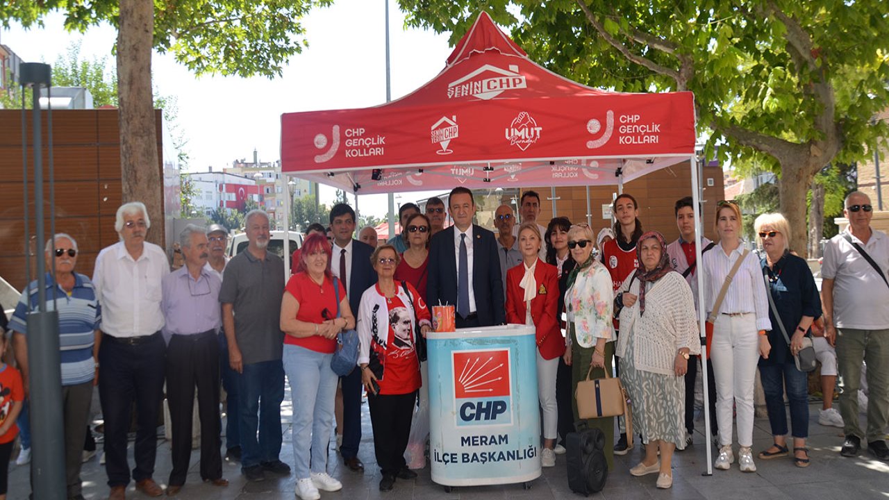 CHP Meram, 30 Ağustos Bayramını kutladı!