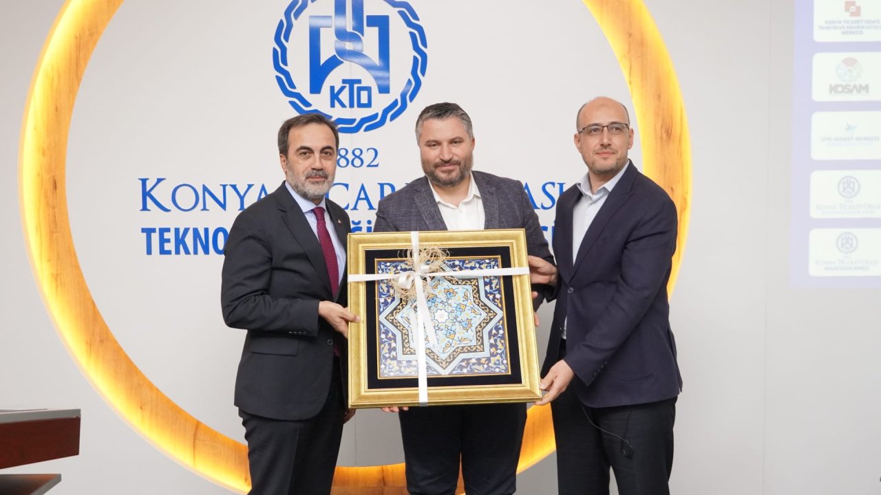 Oruç Baba İnan KTO'da konuştu; "Konya'mıza çalışma ve azim yakışır"