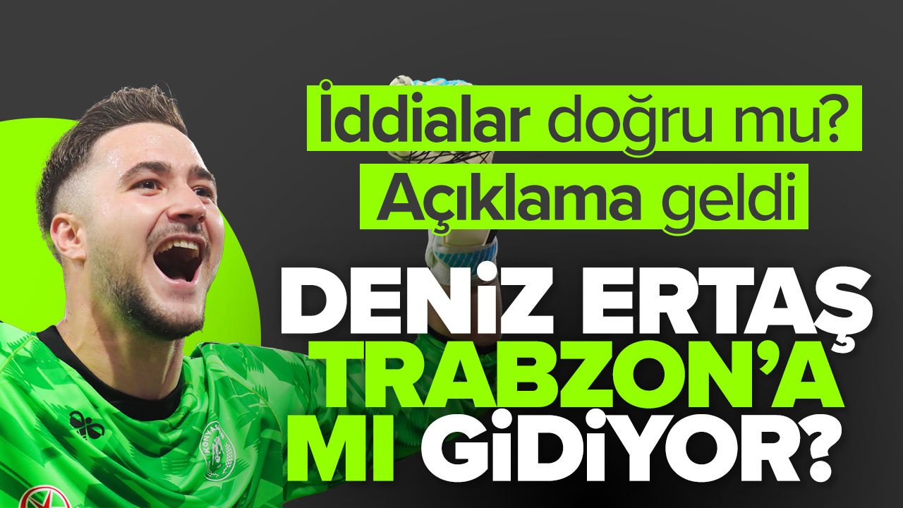 Konyaspor'da transfer gelişmesi: Deniz Ertaş Trabzonspor'a mı gidiyor?