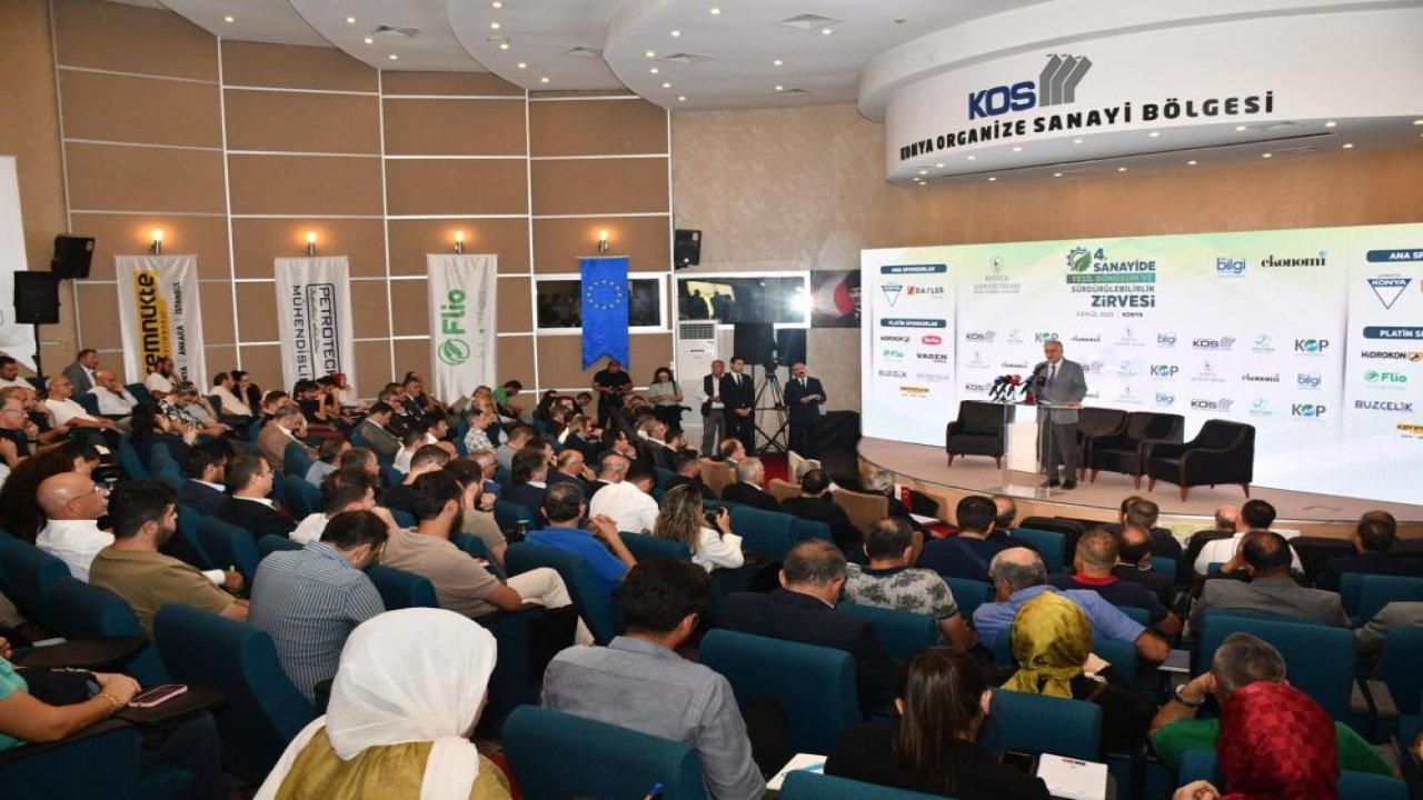 Konya yeşil sanayinin öncüsü olacak!