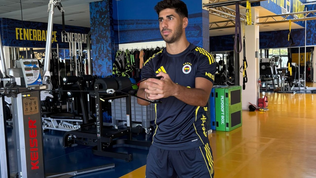 Fenebahçe'nin yeni transferi Marco Asensio bireysel çalışıyor