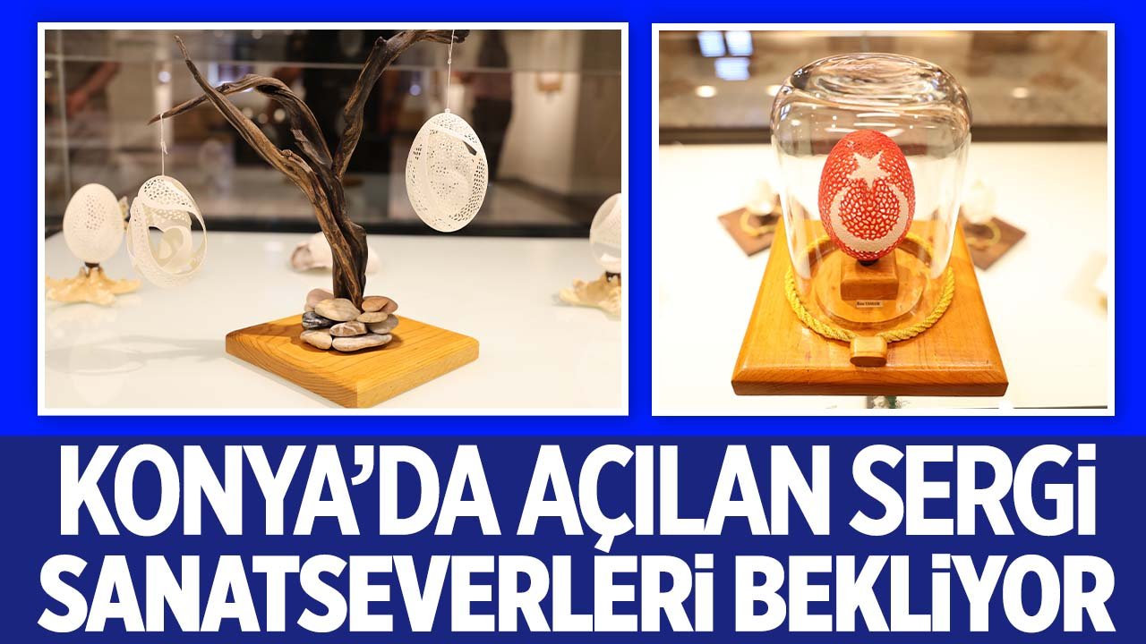 Türk süsleme sanatlarının en zarif örnekleri Konya'da sanatseverleri bekliyor
