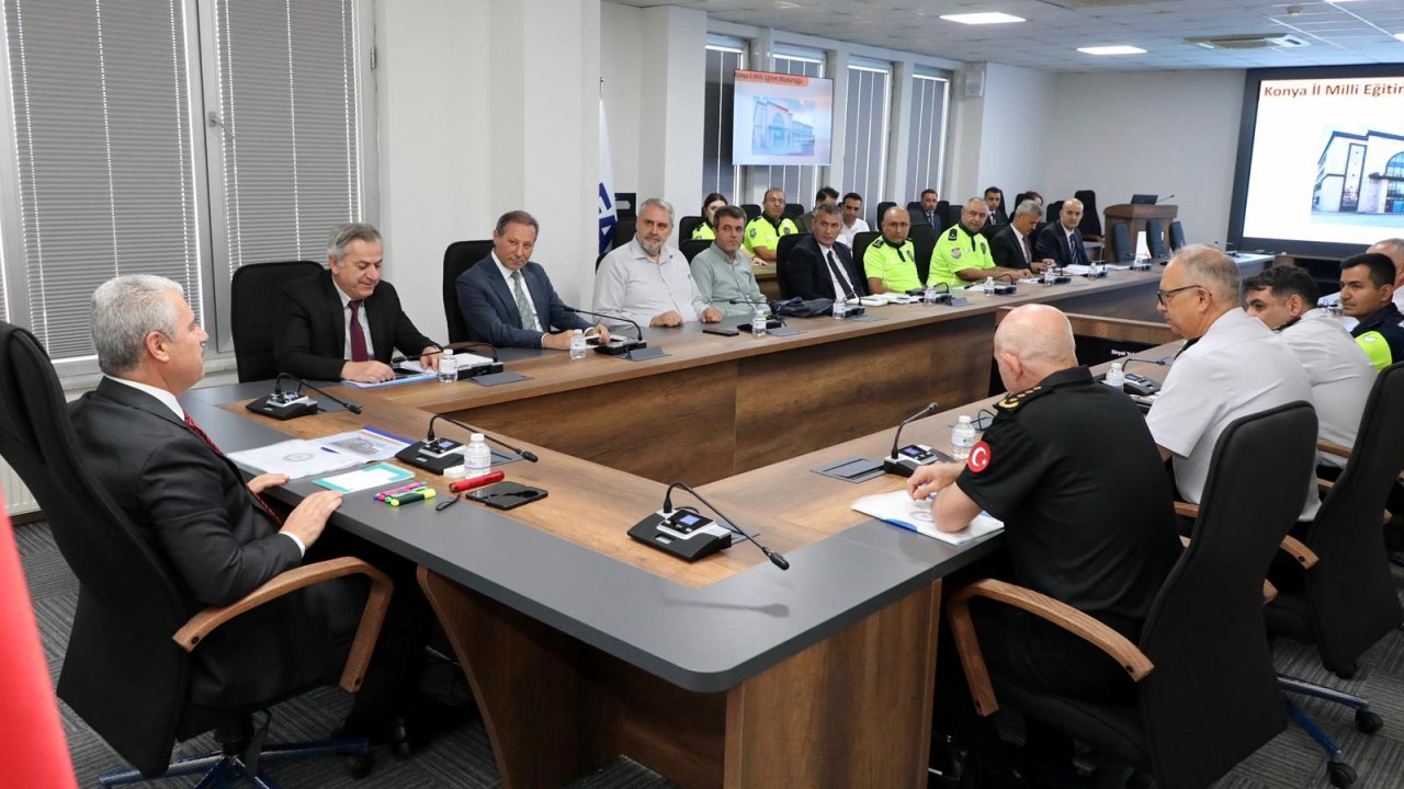 2025-2026 eğitim öğretim yılı okul güvenliği koordinasyon toplantısı yapıldı!