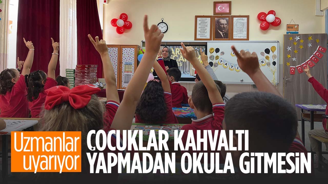 Uzmanından uyarı: Çocuklar kahvaltı yapmadan okula gitmesin! işte nedeni...