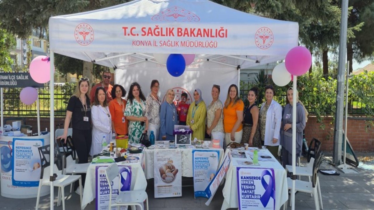 Konya’da Halk Sağlığı Haftası’nda dijital bağımlılık masaya yatırıldı!