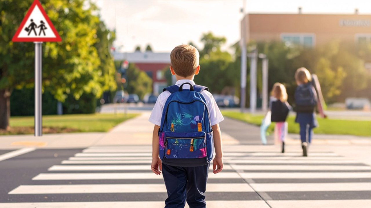 Konya’da okul yolu güvenliği için yeni uyarı: “Çocuklarımız için yavaşlayın!”