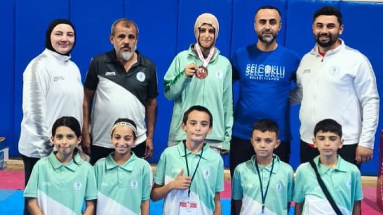 Selçuklu Belediyespor Taekwondo Takımı Ankara’dan madalyalarla döndü
