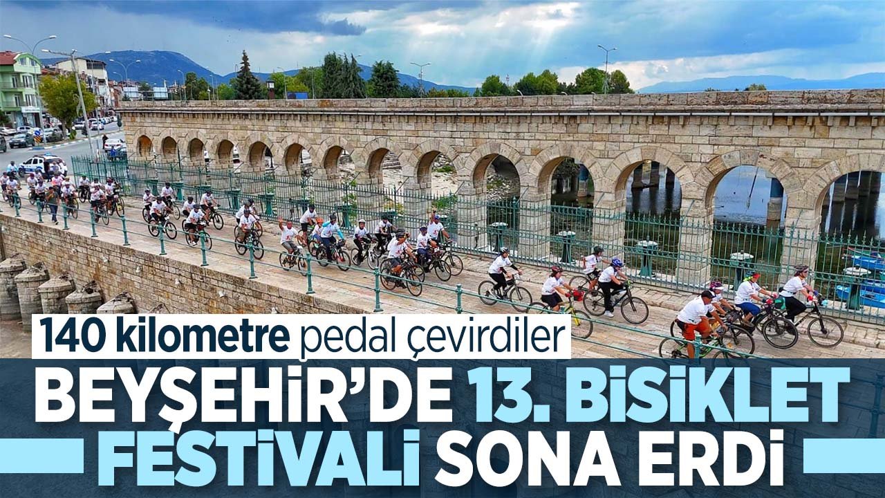 2 günde 140 kilomtere pedal çevirdiler! 13'üncüsü düzenlenen geleneksel festival sona erdi