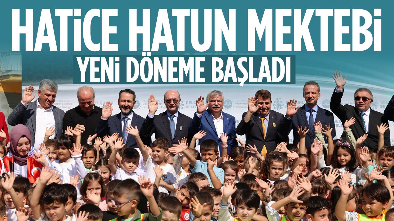 Hatice Hatun Külliyesi Çocuk Mektebi'nde yeni eğitim dönemi başladı