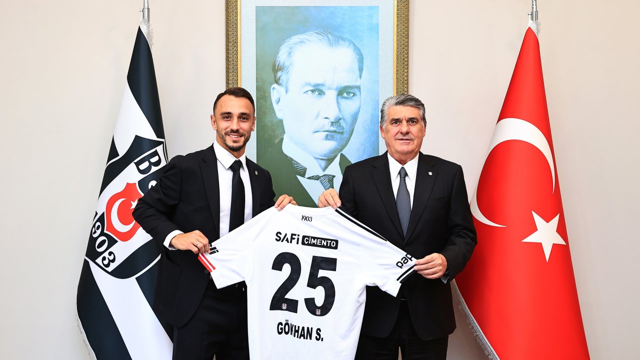 Beşiktaş'tan yeni transfer: Gökhan Sazdağı ile sözleşme imzaladı