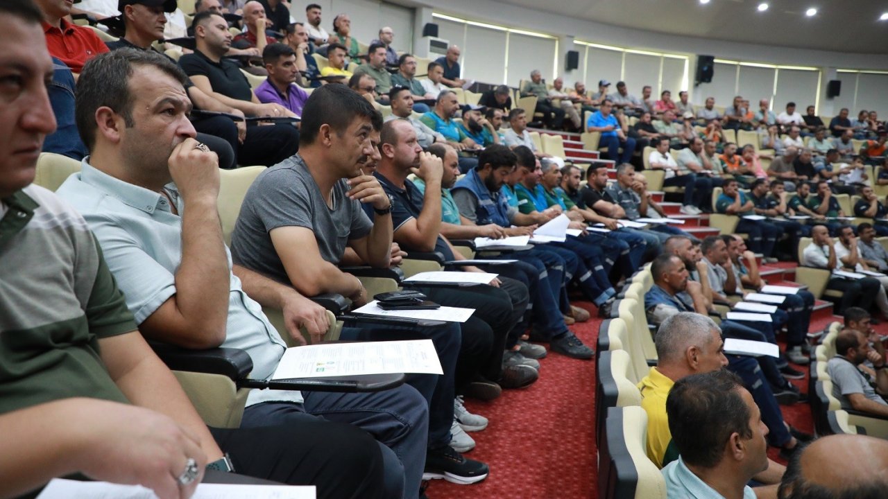 Karatay'da iş sağlığı ve güvenliği temel eğitim semineri düzenlendi! Amaç iş kazalarını önlemek, güvenli çalışma ortamı sağlamak