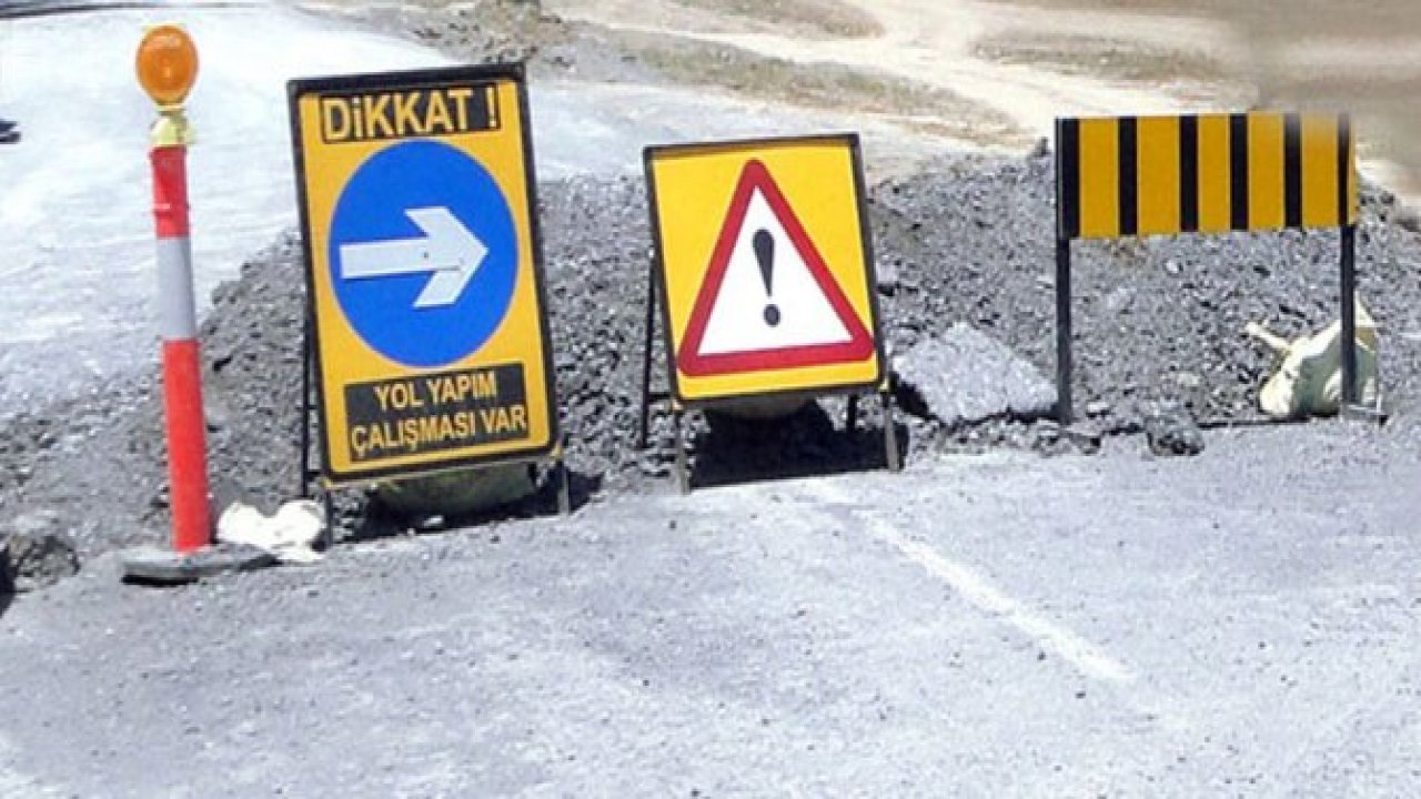 Konya’da kanalizasyon çalışması nedeniyle yol kapanacak!