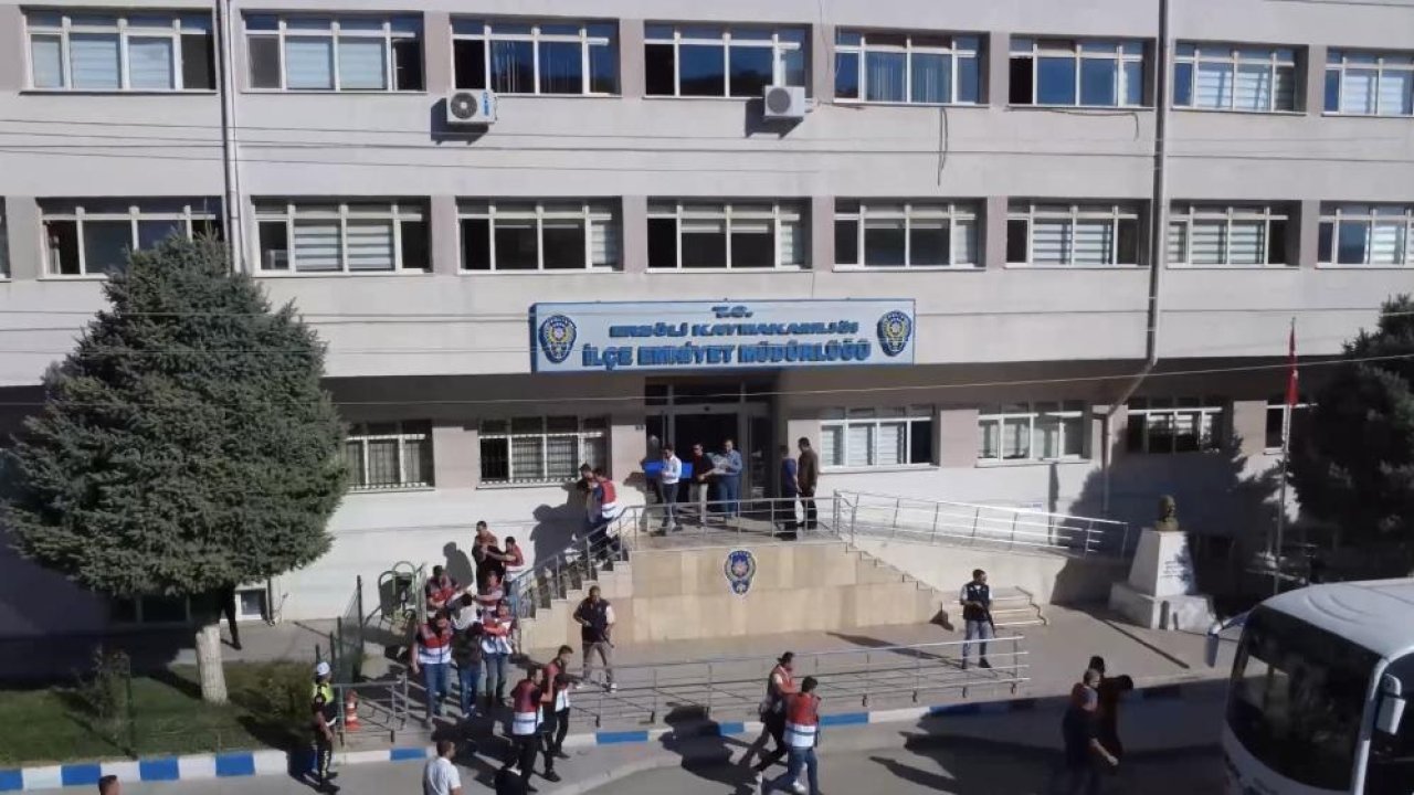 Konya'da 13 milyonluk vurgun! 7 Şüpheli yakalandı