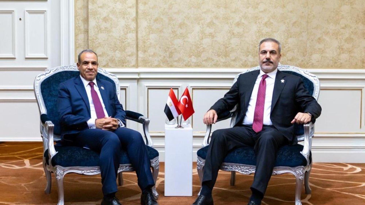 Dışişleri Bakanı Fidan, Mısır Dışişleri Bakanı Abdellaty ile buluştu!