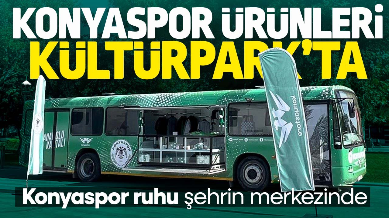 Konyaspor lisanslı ürünleri Kültürpark'ta