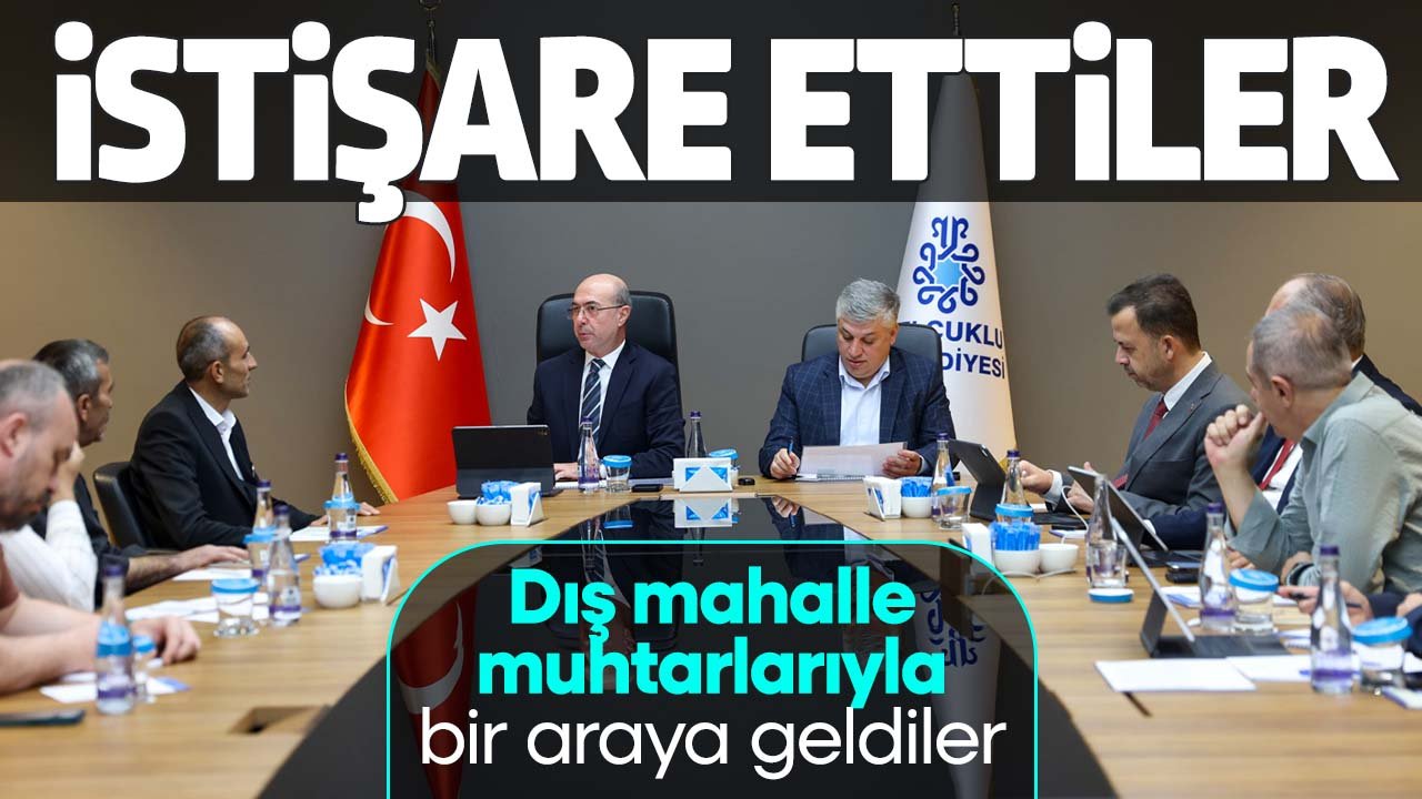 Selçuklu'da başkan Pekyatırmacı mahalle muhtarlarıyla istişare etti