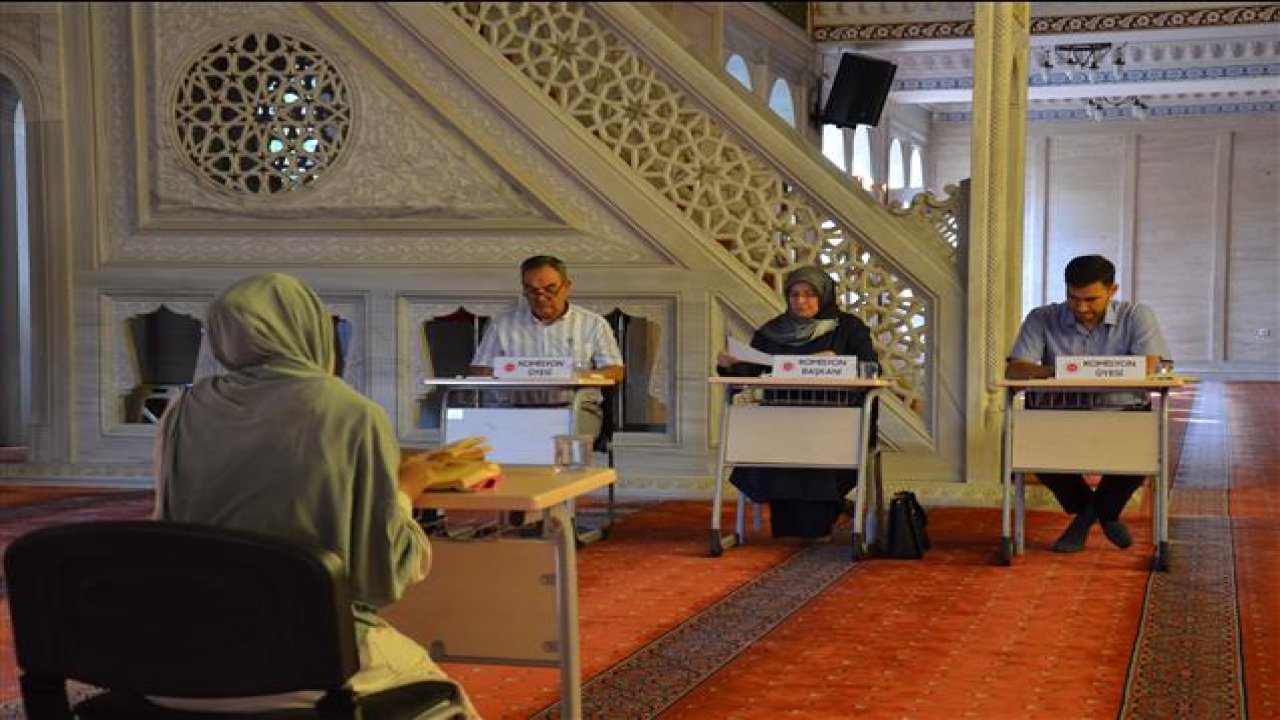 Kur’an Kursları arası final yarışması Konya’da yapıldı!